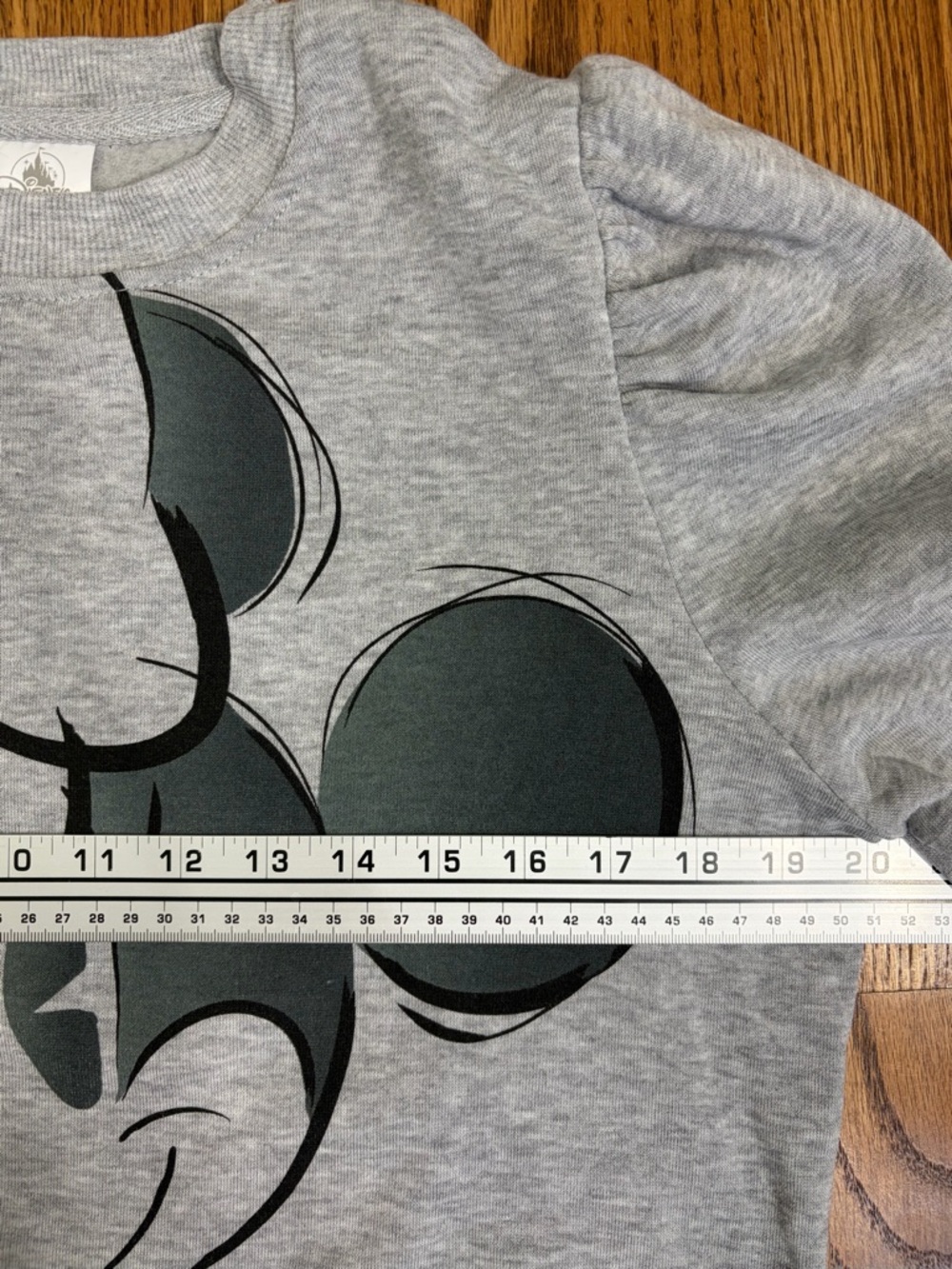 Disney Minnie Mouse Long Sleeve Puff Sleeve Sweatshirt (S) - Picture 6 of 12